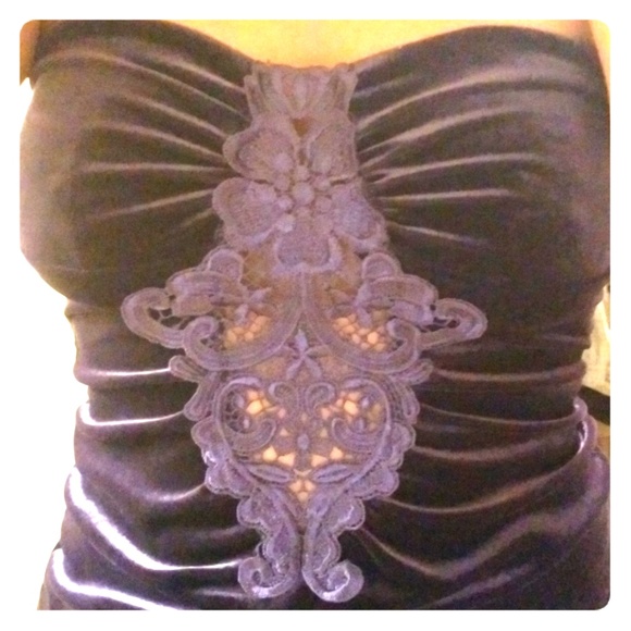 Velvet Indigo Top - Picture 2 of 5